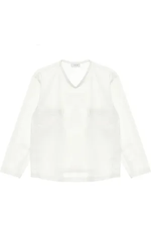 LEMAIRE T-shirt con scollo a V