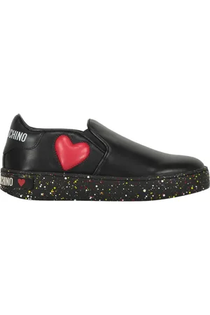 Moschino Sneakers con dettaglio a cuore