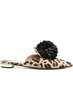 Aquazzura Slippers con stampa