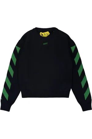 OFF-WHITE Maglione a righe diagonali