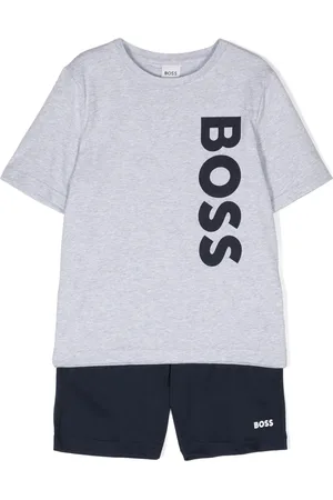 HUGO BOSS Set shorts e top con stampa