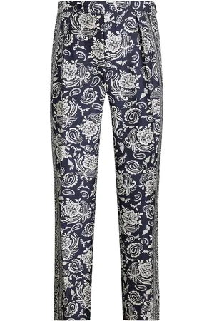 Ralph Lauren Pantaloni con stampa paisley