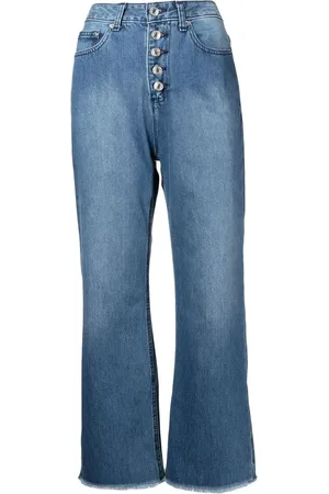 Michael Kors Jeans crop Selma a vita alta
