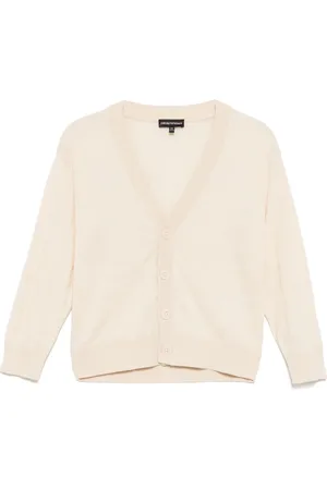 Emporio Armani Cardigan con effetto jacquard
