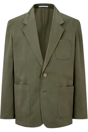MAN ON THE BOON. Blazer monopetto in cotone
