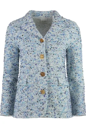 ST. JOHN Blazer monopetto in tweed