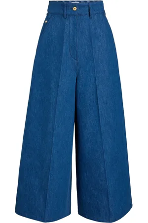 Patou Jeans a gamba ampia