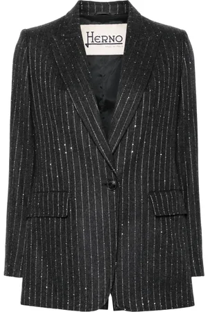 HERNO Blazer gessato