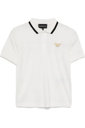Emporio Armani Polo con applicazione logo