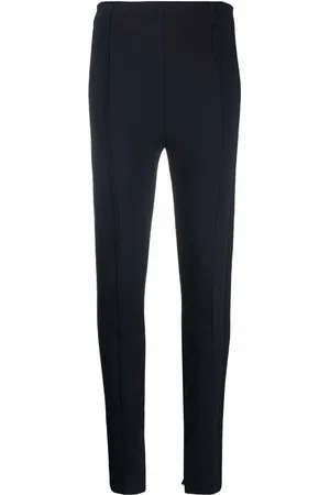Fendi Pantaloni Karligraphy con inserti laterali