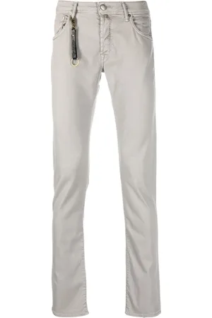 Incotex Pantaloni slim a vita bassa
