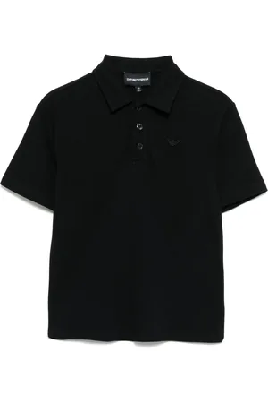 Emporio Armani Polo con applicazione logo