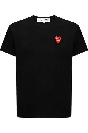 Comme des Garçons T-shirt con applicazione logo