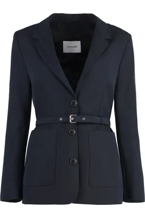 YVES SALOMON Blazer con cintura