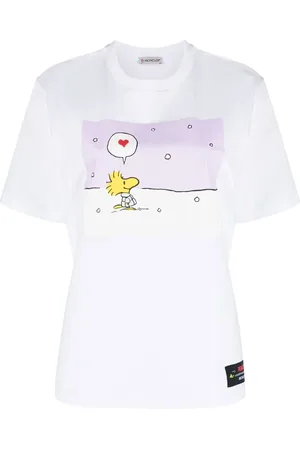 Moncler T-shirt con stampa Peanuts