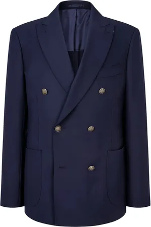 MAN ON THE BOON. Blazer doppiopetto in lana