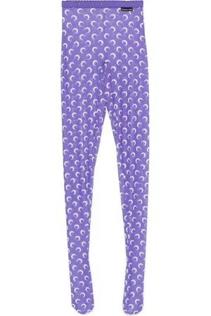 Marine Serre Leggings a fantasia