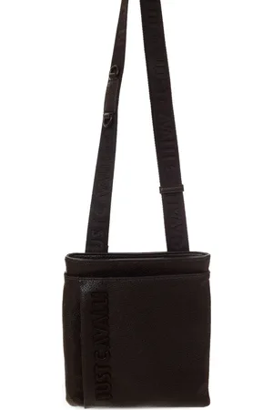 Roberto Cavalli Borsa a spalla con logo goffrato