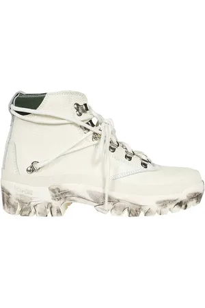 Reese Cooper Stivali stringati in pelle