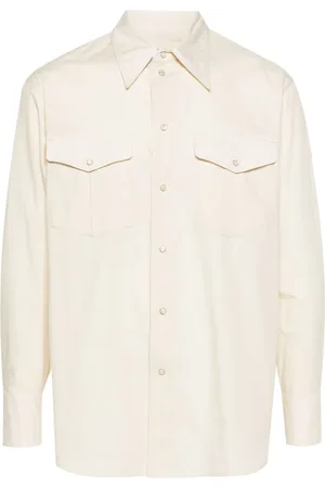 LEMAIRE Camicia con colletto dritto