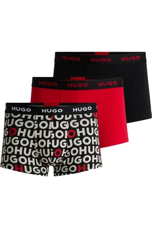 HUGO BOSS Set di 3 boxer con stampa