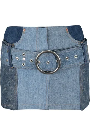 Marine Serre Minigonna denim
