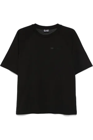 EA7 T-shirt in jersey di cotone
