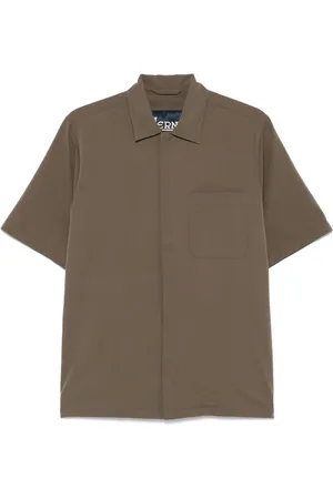 HERNO Camicia semi trasparente
