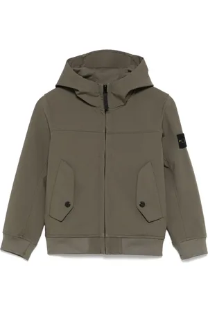 Stone Island Giacca con applicazione Compass