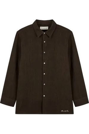 MAN ON THE BOON. Giacca-camicia in lino
