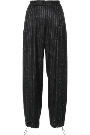 HERNO Pantaloni gessati