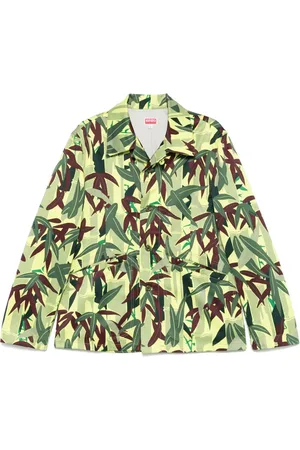Kenzo Giacca-camicia con stampa Chiku-Rin Camo