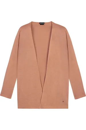 Tom Ford Cardigan con placca logo