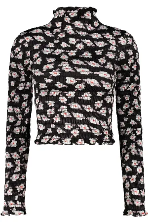 AMY CROOKES Top a fiori