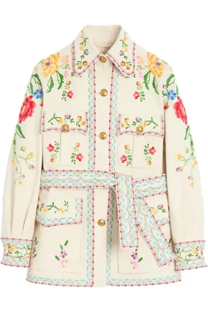 VALENTINO GARAVANI Giacca denim con ricamo