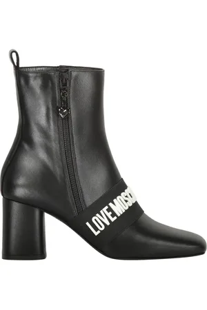 Moschino Stivali con logo 70mm
