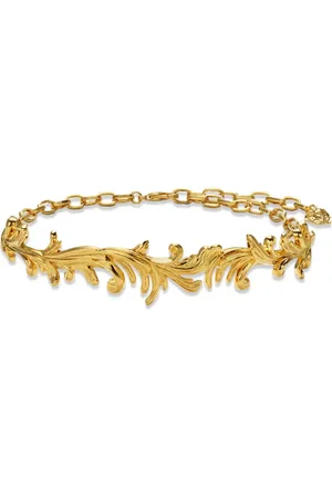VERSACE Choker Barocco Leaf