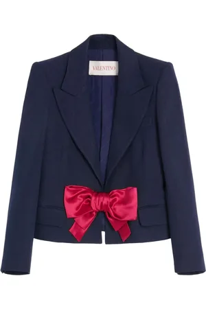 VALENTINO GARAVANI Blazer monopetto con fiocco