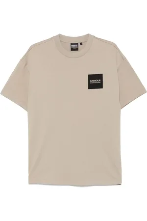 Barbour T-shirt con micro-block