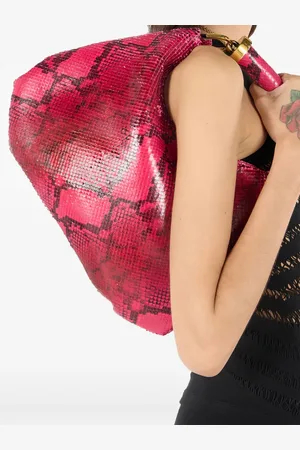 Roberto Cavalli Borsa a spalla con stampa