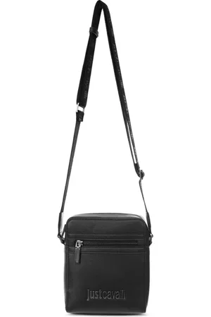 Roberto Cavalli Borsa a spalla con logo goffrato