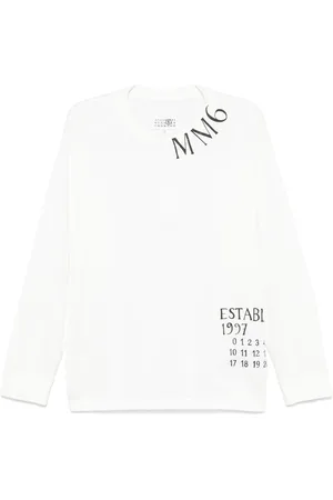 Maison Margiela T-shirt con stampa numeri