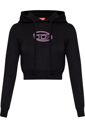 Diesel Felpa F-Slimmy-Hood-Od con cappuccio