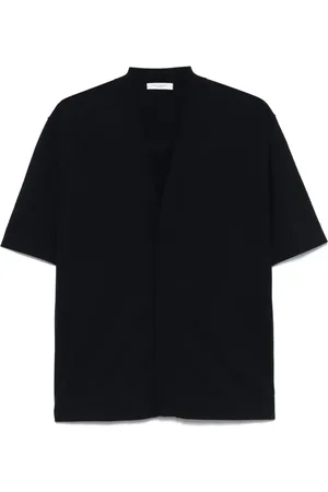 Paolo Pecora Cardigan in cotone a maniche corte