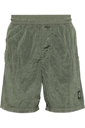 Stone Island Costume da bagno con effetto increspato