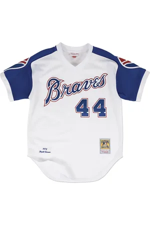 Mitchell & Ness Top Atlanta Braves Cooperstown Collection 1974 Hank Aaron