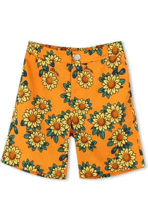 Kenzo Bermuda con stampa Sunflower