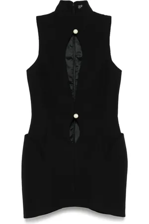 MUGLER Abito corto con cut-out