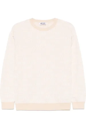 Moschino Maglione con monogramma jacquard