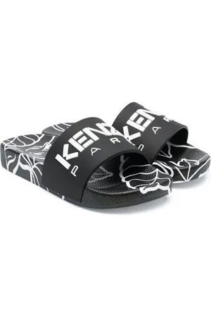 Kenzo Slippers con stampa